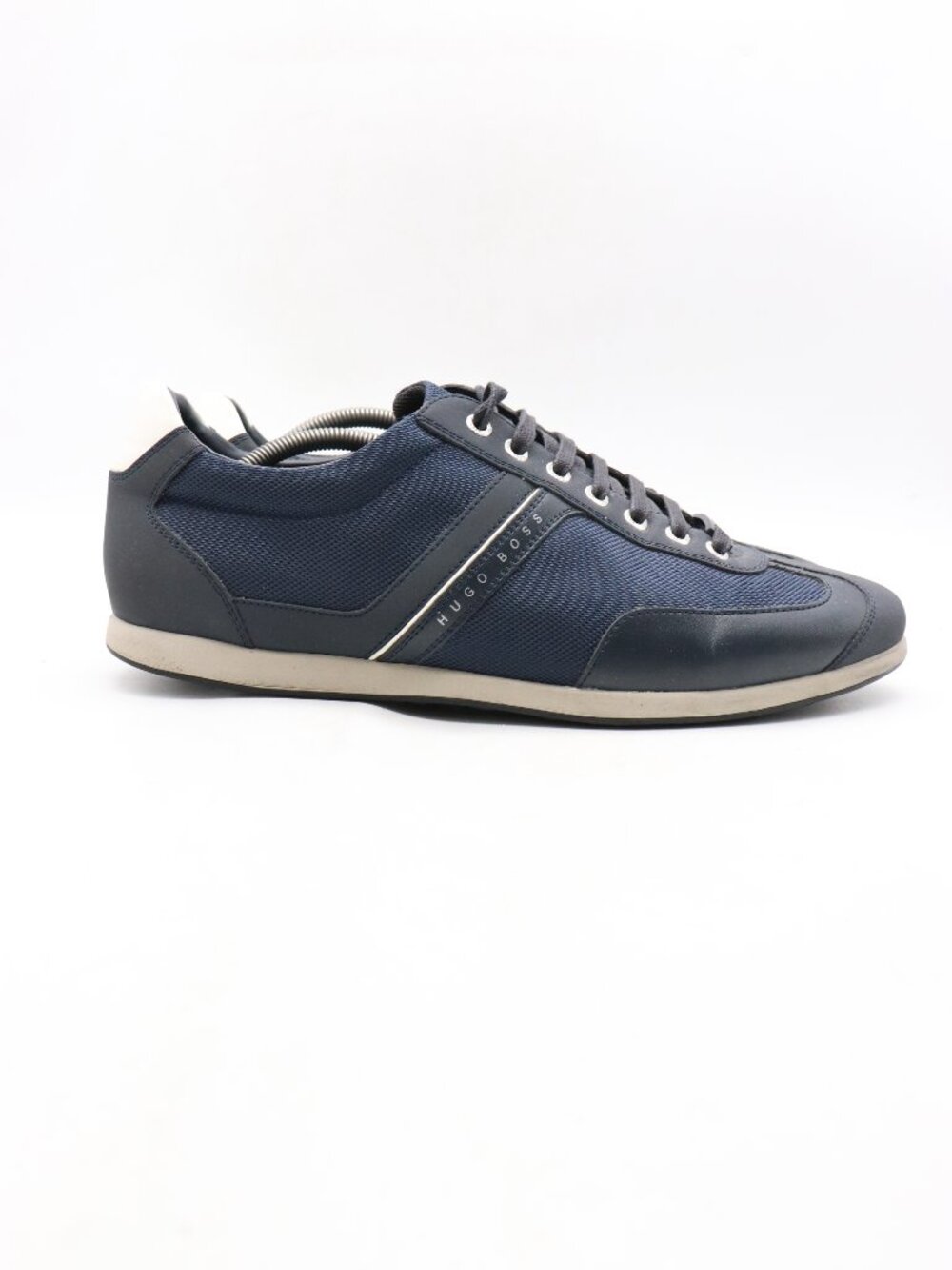 Boss Hugo Boss Stream Casual Sneaker Men's EU 45 Low Top Dark Navy Blue Walking